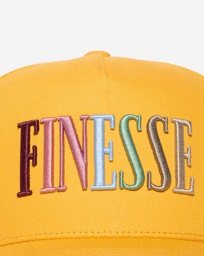 Field Grade Finesse Twill Mesh Back Trucker Hat 1006539 Yellow 2