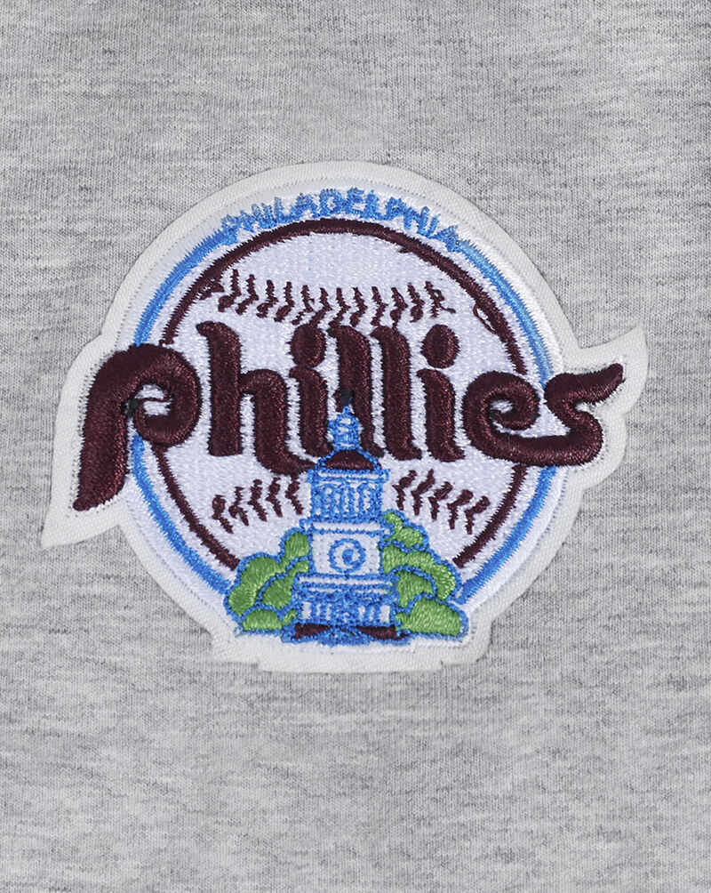 PRO STANDARD Philadelphia Phillies Short Sleeve Classic Slim Fit Tee  LPHA34596-HGR Grey 4
