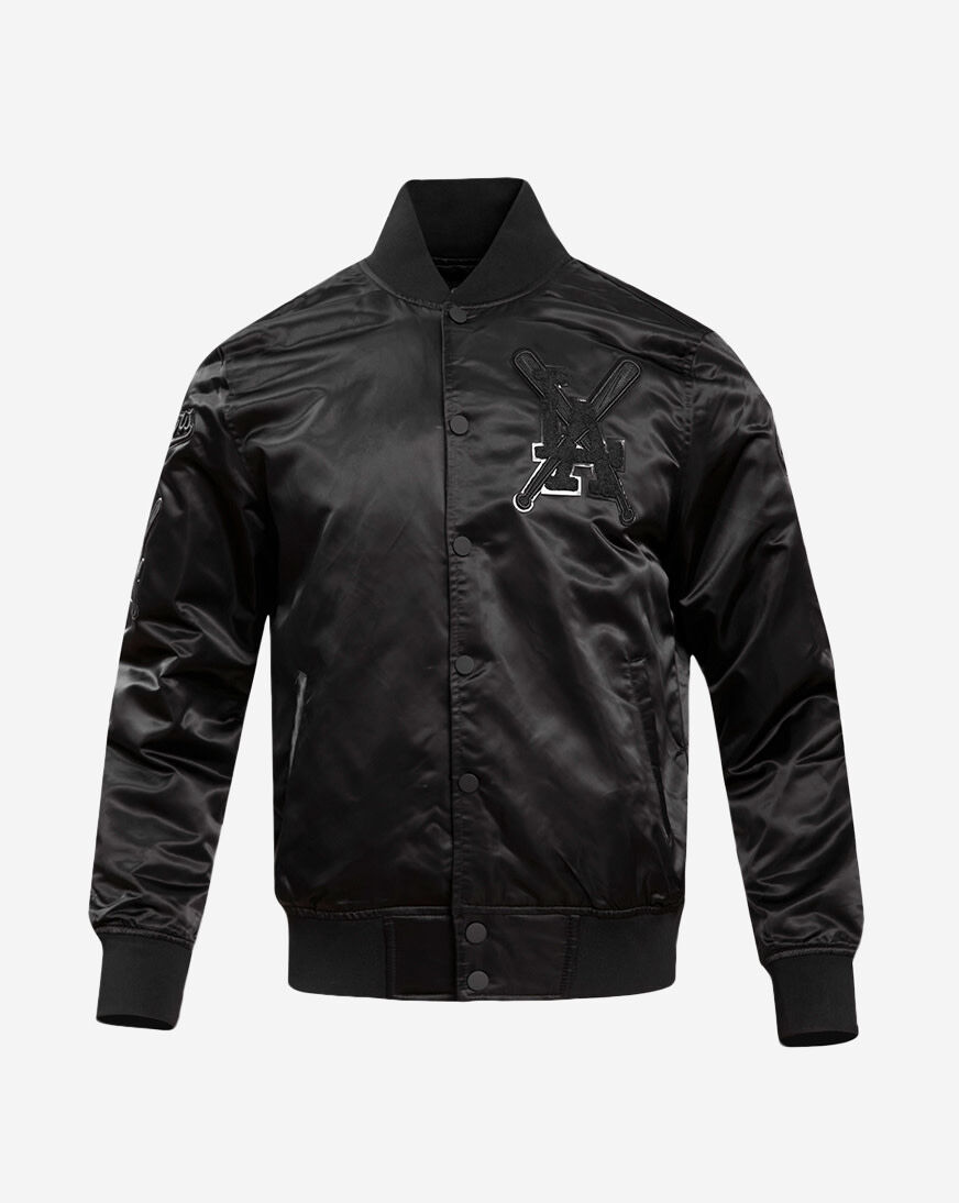 Shop PRO STANDARD Los Angeles Dodgers Triple Black Satin