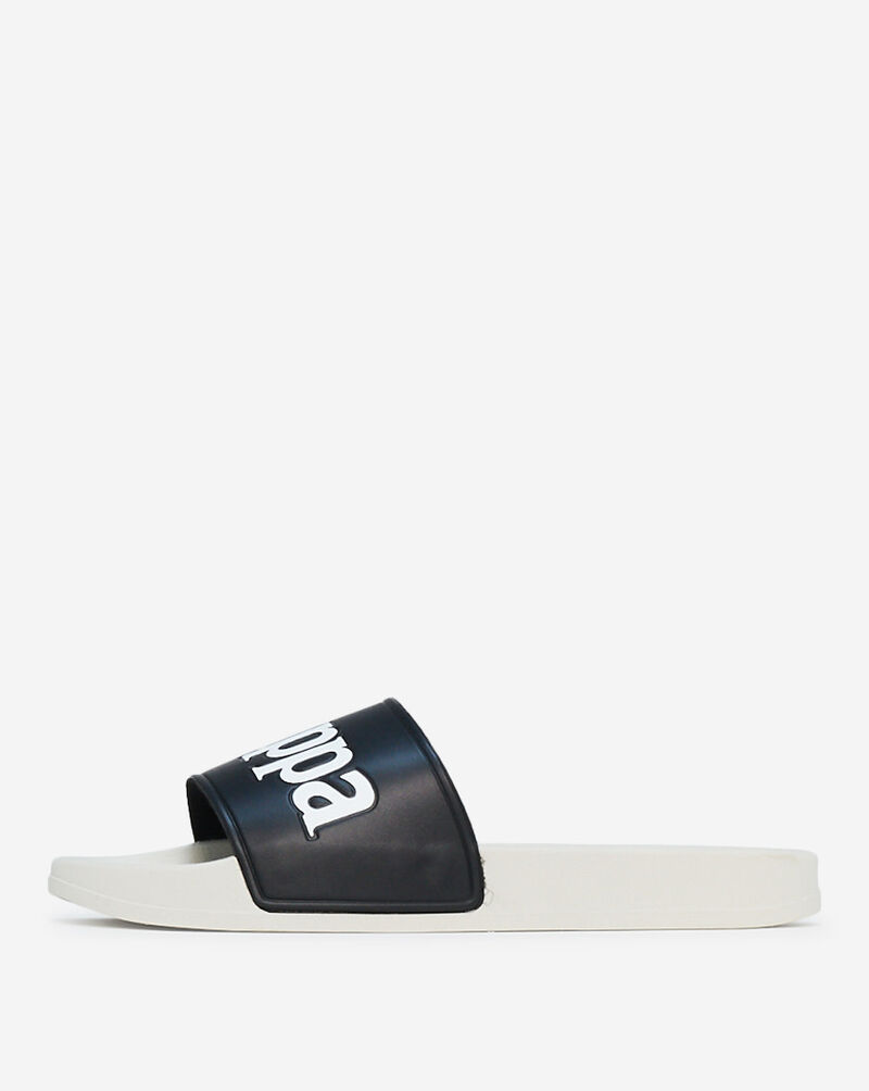 Shop Kappa USA Authentic Adam 19 Slides 371B51WA00 black SNIPES USA
