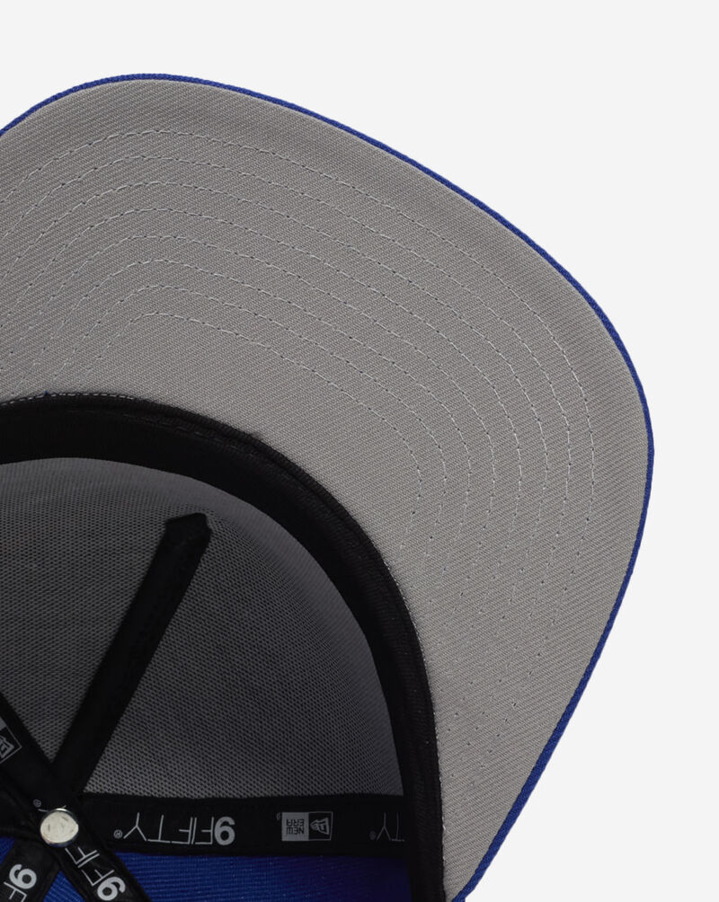 New Era 9Fifty New York Knicks Retro A-Frame Snapback Hat 60974197 Blue 4