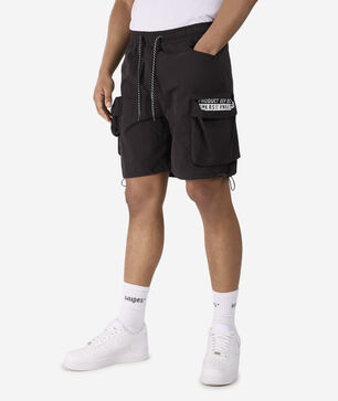 Nylon Cargo Shorts