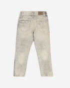 Jordan Craig Kids' Distressed Slim Fit Jeans (2-7) JS2208K-BNWHT Black 3