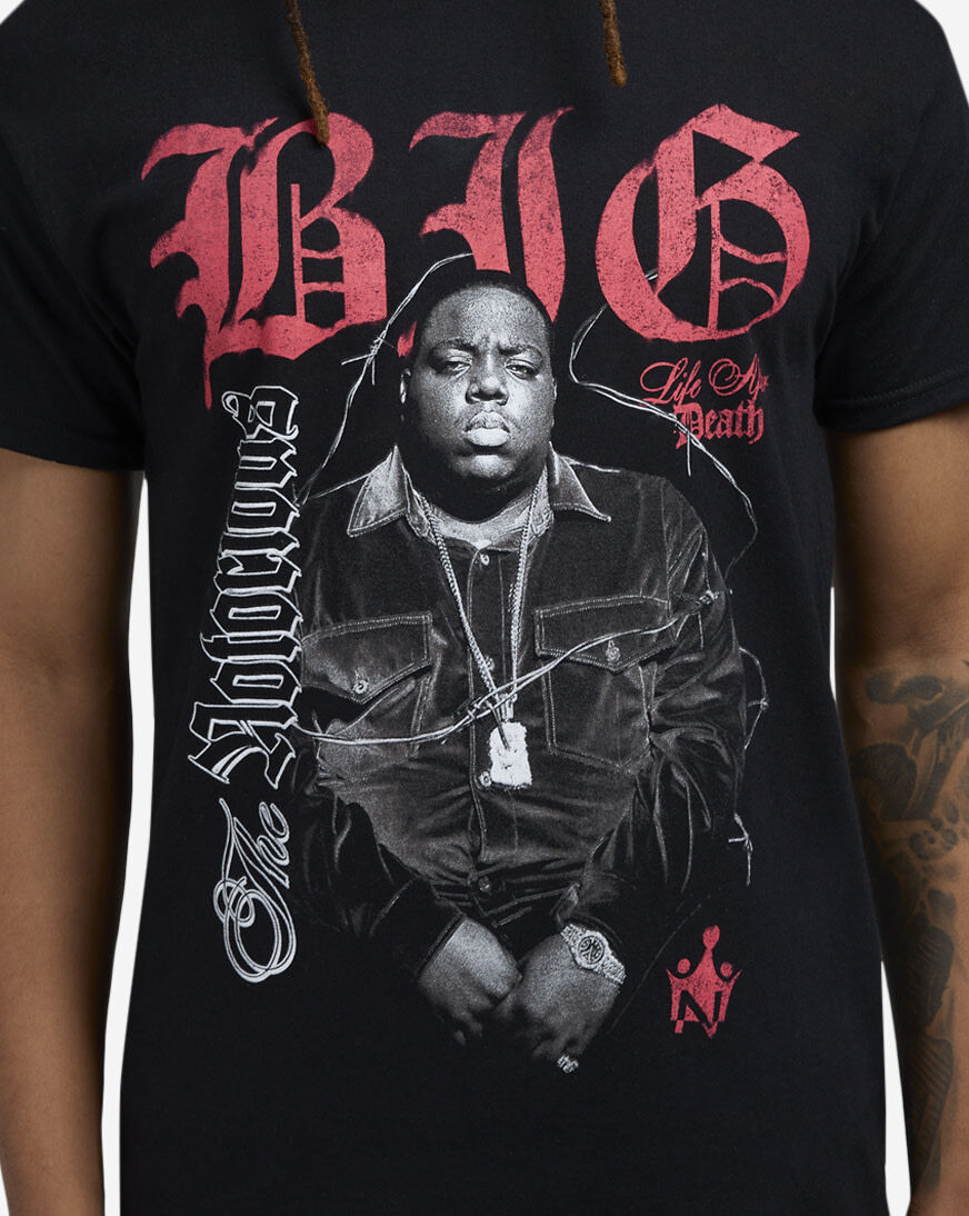Shop Graphic Tees Biggie Calling Tee BSL141155 black | SNIPES USA