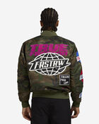 Camo Print Nylon Jacket