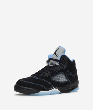 Big Kids' Air Jordan 5 "Black Carolina"