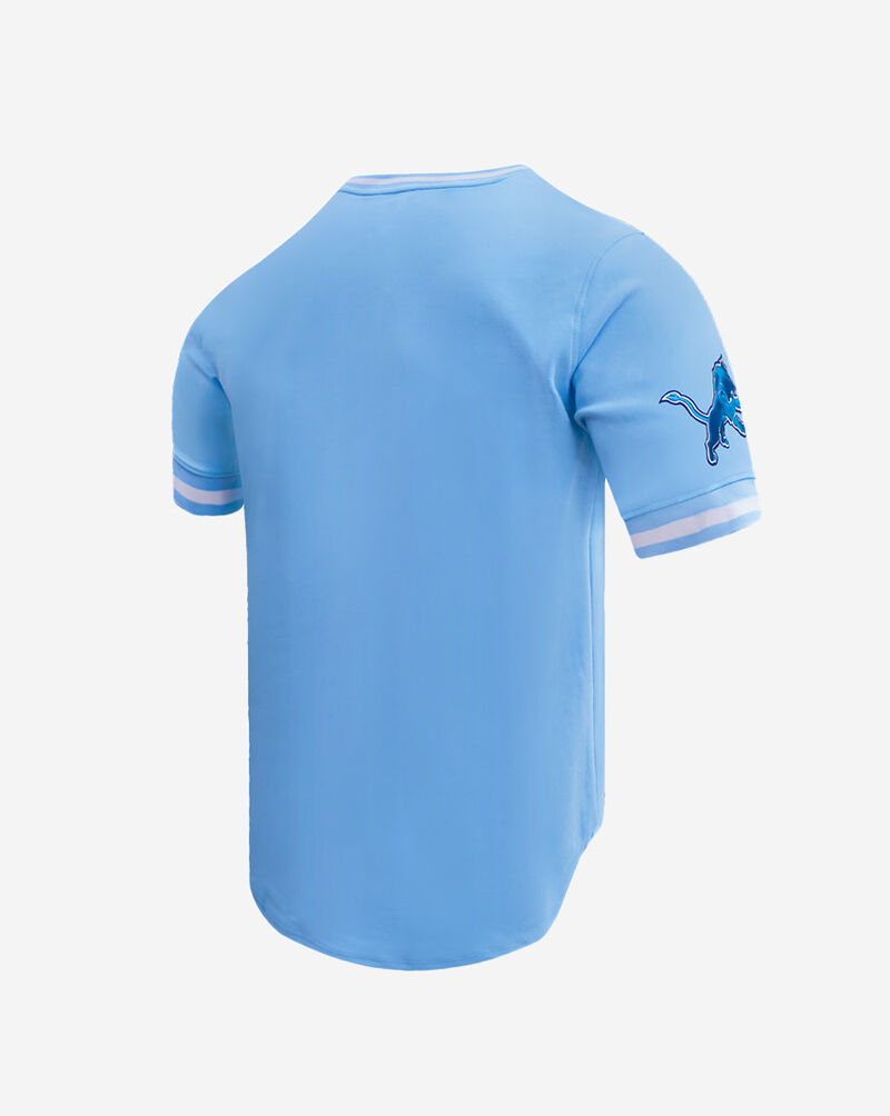 PRO STANDARD Detroit Lions Classic Chenille Double Knit Tee FDL1410268-UNI Blue 3