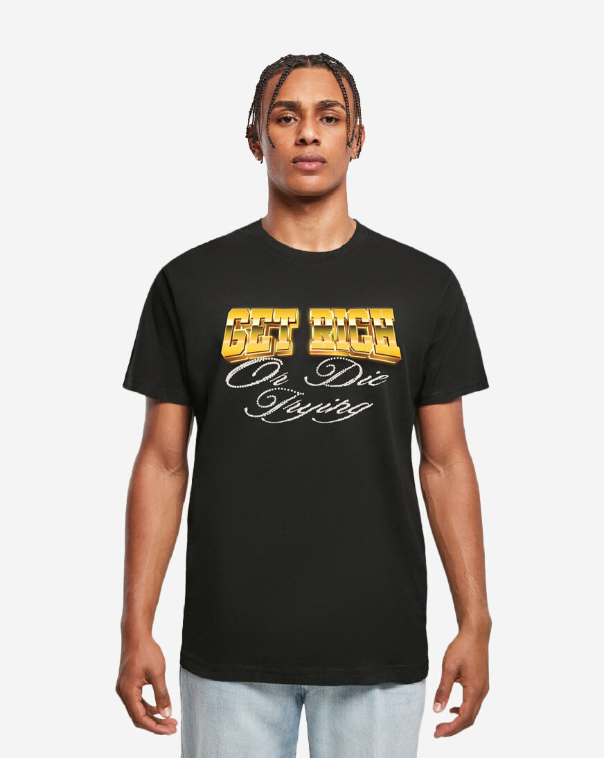 Shop Mister Tee Get Rich or Die Trying Pearls Tee MTUS580-US-00007