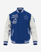 Dallas Cowboys Retro Classic Rib Wool Varsity Jacket