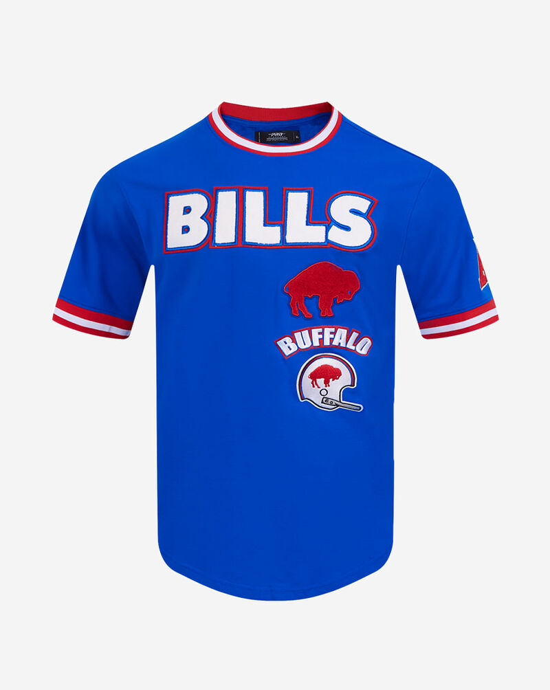 PRO STANDARD Buffalo Bills Retro Classic Double Knit Tee FBB143400-RYR Blue 1