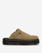 Dr. Martens Zebzag Suede Slingback Platform Mules 31737439 Beige 4