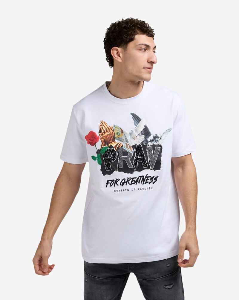 STREETZ IS WATCHIN Pray For Greatness SIW5181SN-WHT White 1