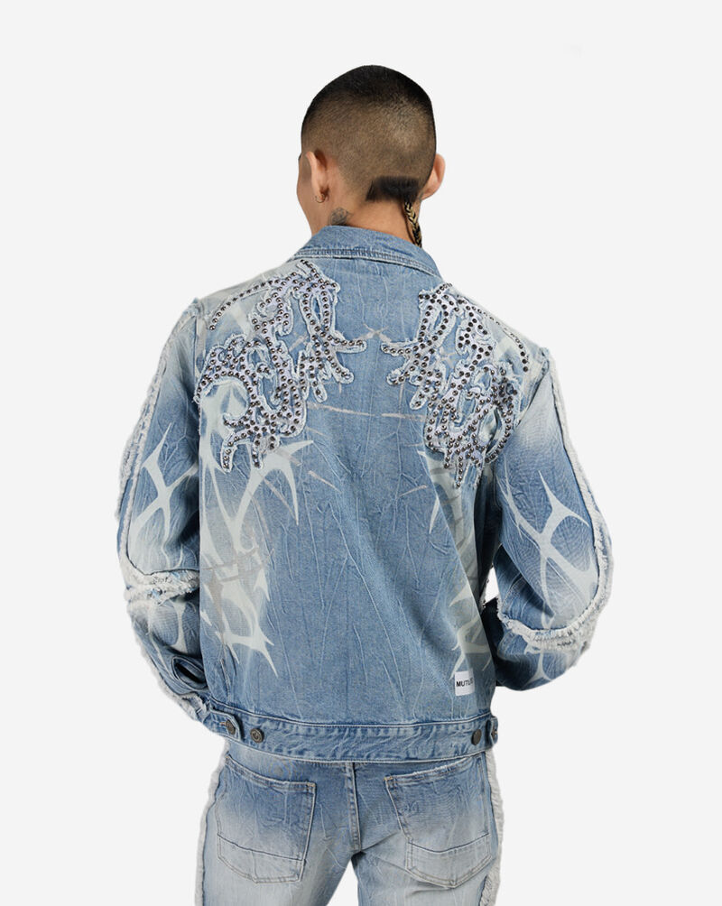 Smoke Rise Momentum Denim Jacket  JJ26F546SN-BLU Blue 2