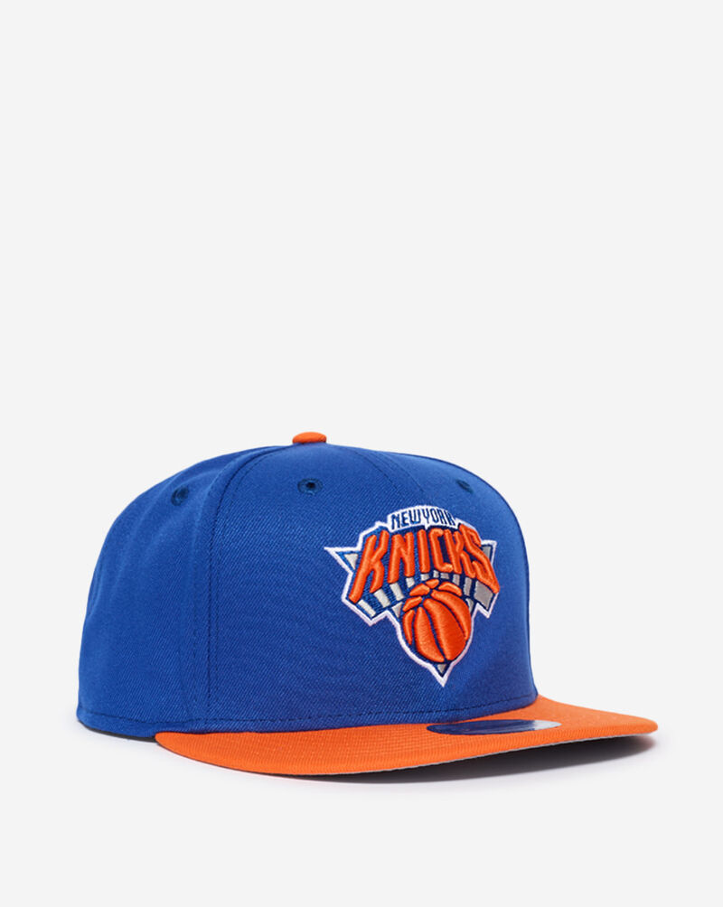 New Era 9Fifty New York Knicks 2 Tone A-Frame Snapback Hat 70557051 Blue 1