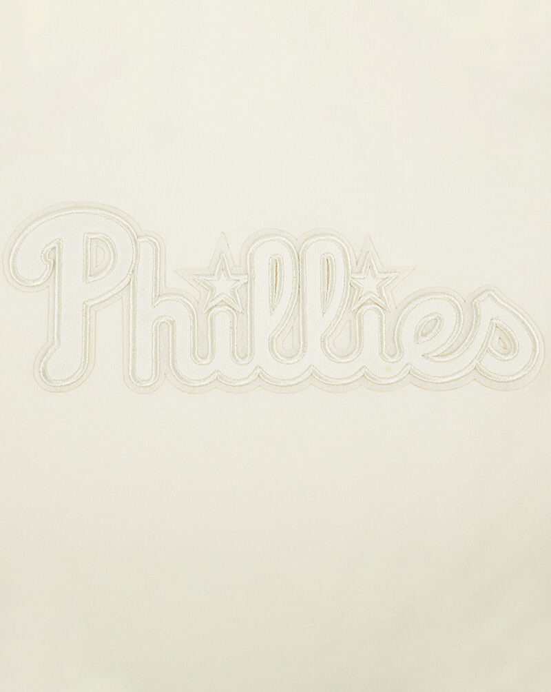 PRO STANDARD Big Girls' Philadelphia Phillies Neutral Boxy Tee LPHBA314979-EGG cream 4