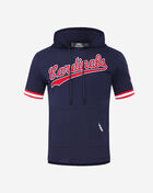PRO STANDARD St. Louis Cardinals Classic Chenille Double Knit Short Sleeve Pull Over Hoodie LSC135093-MDR Blue 1