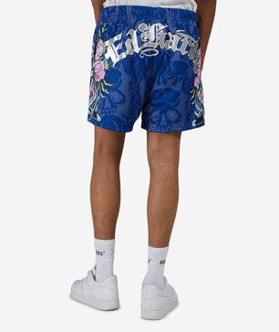 Panther Printed Mesh Short
