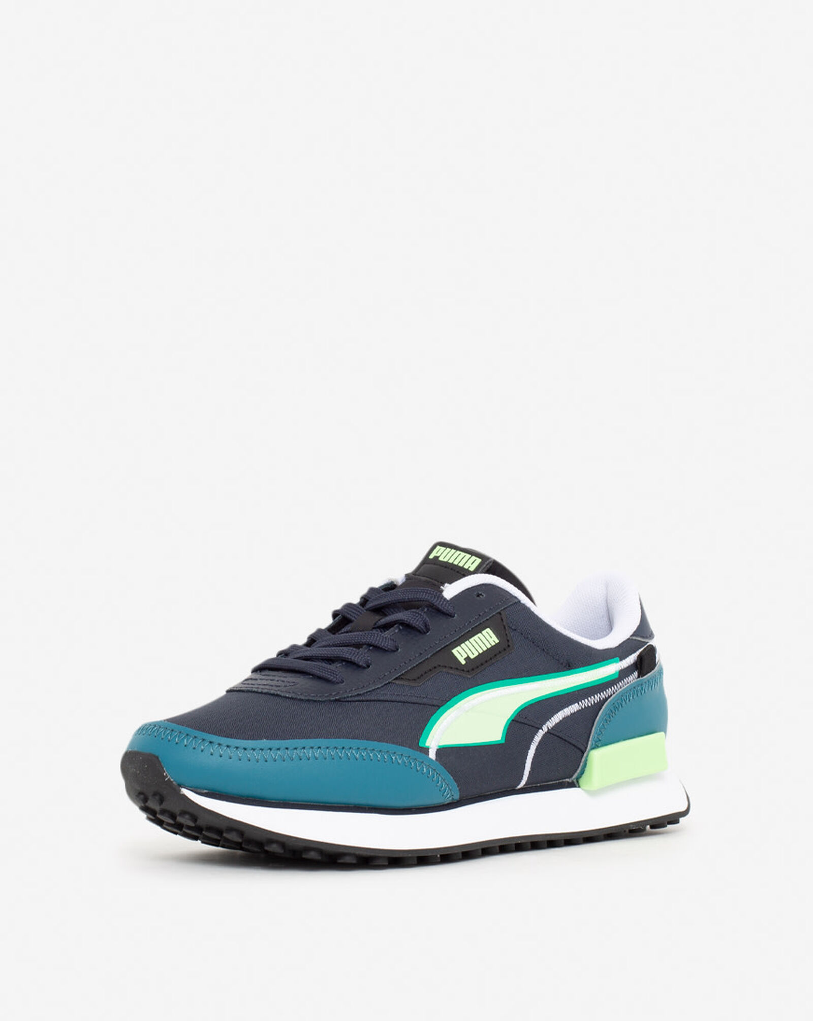 Shop Puma Grade School Future Rider Twofold Blue Snipes Usa