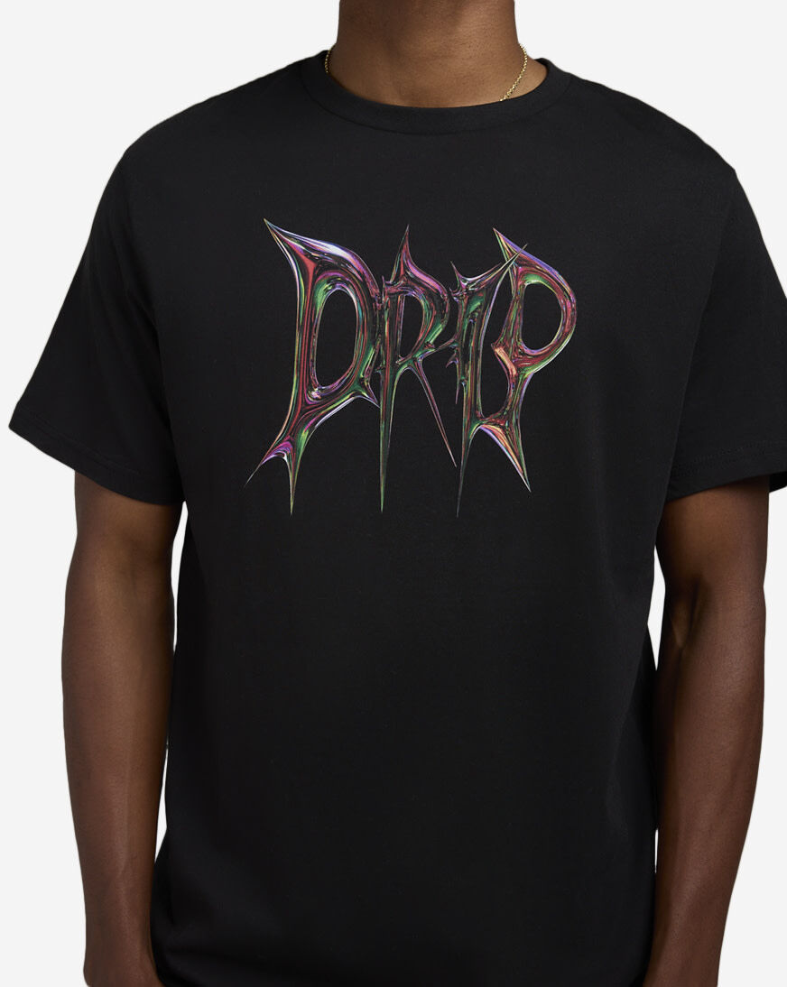 Shop Graphic Tees Neon Drip Tee MTUS498-US-00007 black | SNIPES USA
