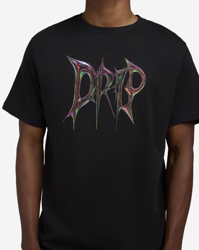 Graphic Tees Neon Drip Tee MTUS498-US-00007 Black 3