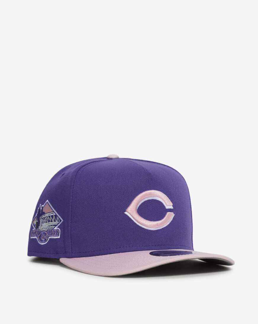 Shop New Era 9Fifty Cincinnati Reds A-Frame Snapback Hat 71011787