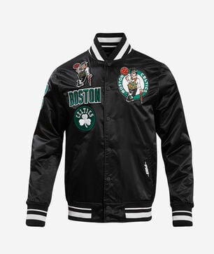 Boston Celtics Retro Classic Rib Satin Jacket