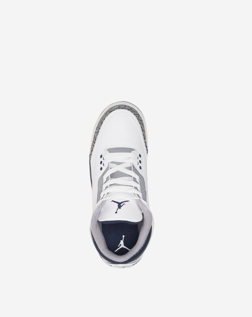 Shop Jordan Grade School Air Jordan 3 Retro DM0967-140 white