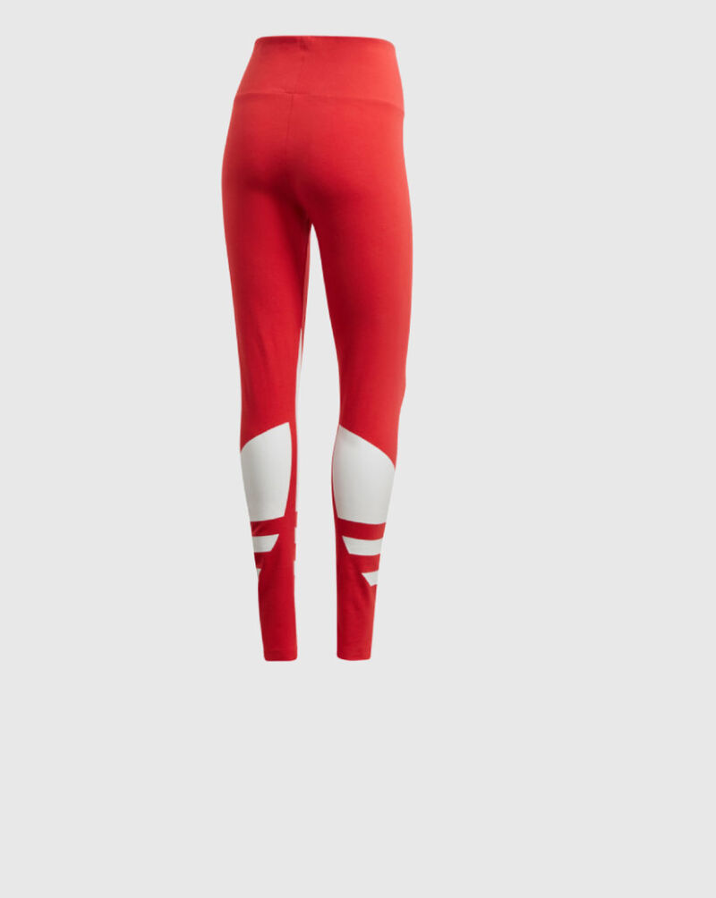 adidas Large Logo Leggings FQ6821 Red 2