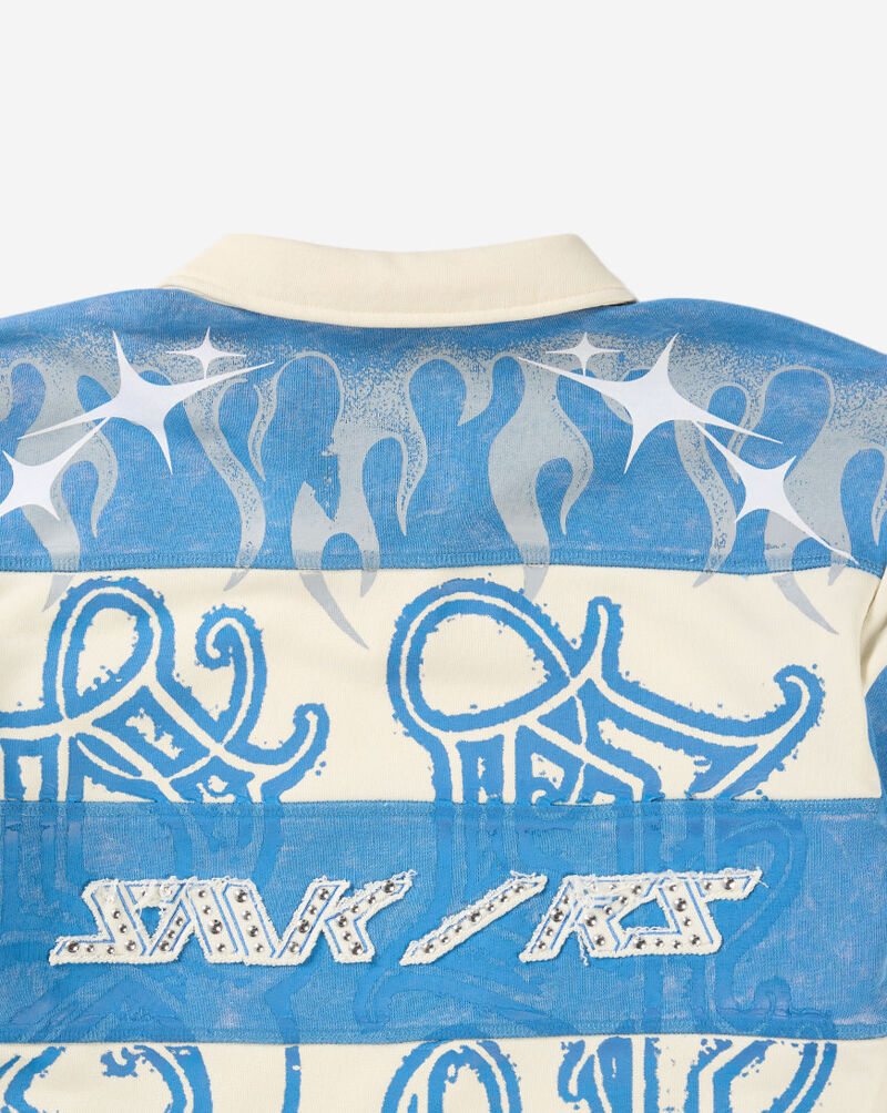 Smoke Rise Super Sonic Rugby Shirt BF026S447SN-CAMPANULA Blue 4