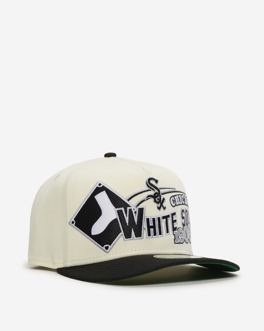 Shop New Era 9Fifty Chicago White Sox Classic A-Frame Snapback Hat