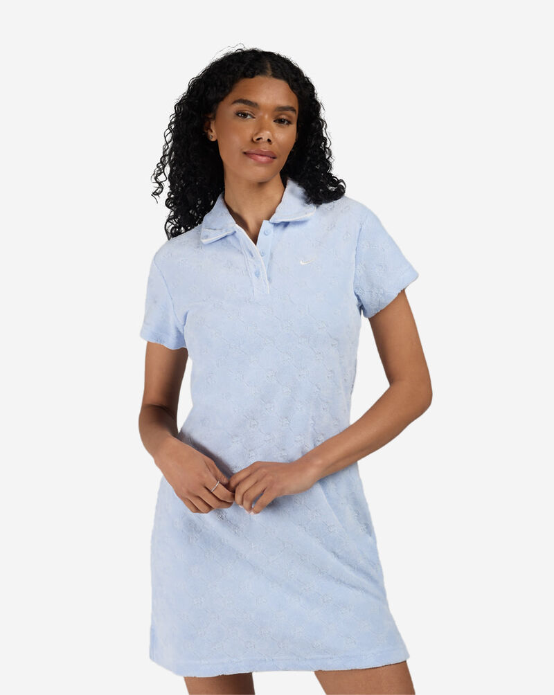 Nike NSW Chill Terry Dress II3976-407 Blue 1