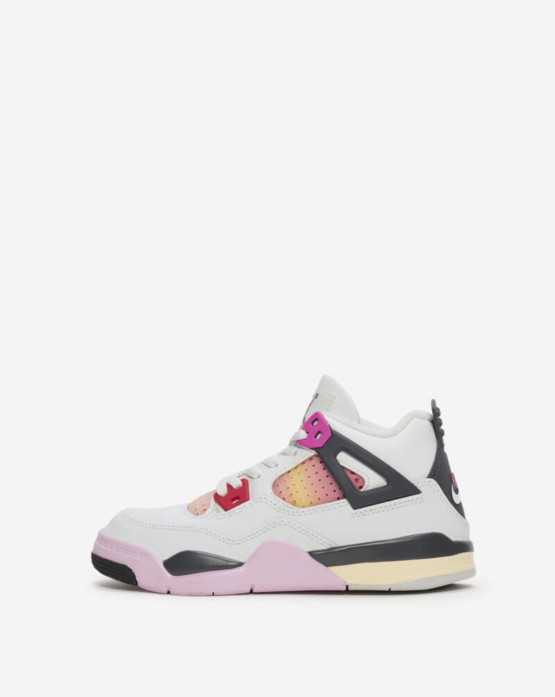 Jordan Little Kids' Air Jordan 4 Retro IO2363-100 cream 1