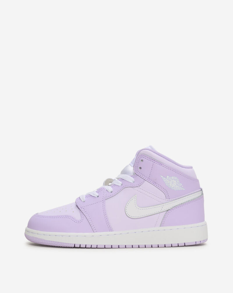 Jordan Big Kids' Air Jordan 1 Mid DQ8423-502 Purple 1