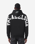 PRO STANDARD Philadelphia Eagles Wingspam Drop Shoulder Pull Over Hoodie FPE5410492-BLK Black 3