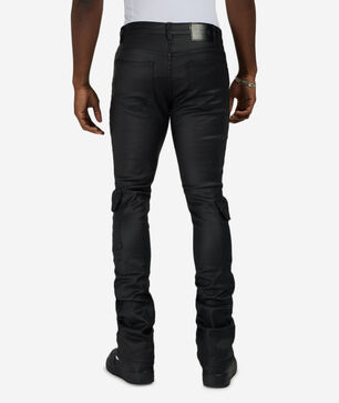 Coated Multi Pocket Cargo Pant