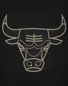 PRO STANDARD Black and Gold Chicago Bulls Varsity Jacket BCB6513716-JBK Black 6