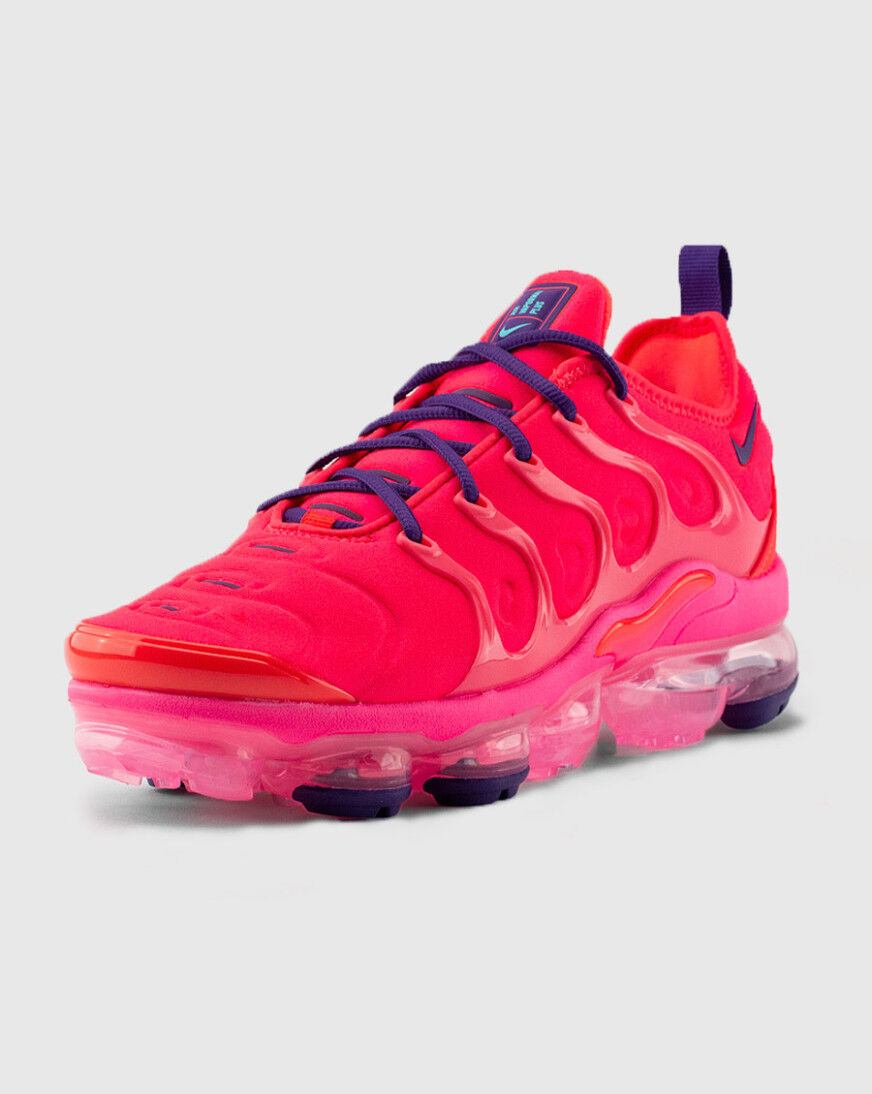 vapormax plus red and pink