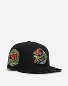 New Era 9Fifty Detroit Pistons Metallic Snapback Hat 60914436 Black 1