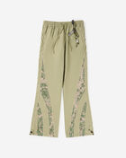 Smoke Rise Wide Leg Mesh Insert Woven Track Pants RWP26S416SNZ-OILGREEN Green 1