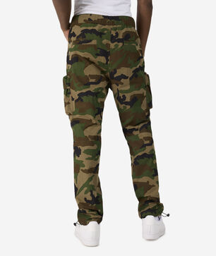 Brushed Utility Nylon Cargo Pants