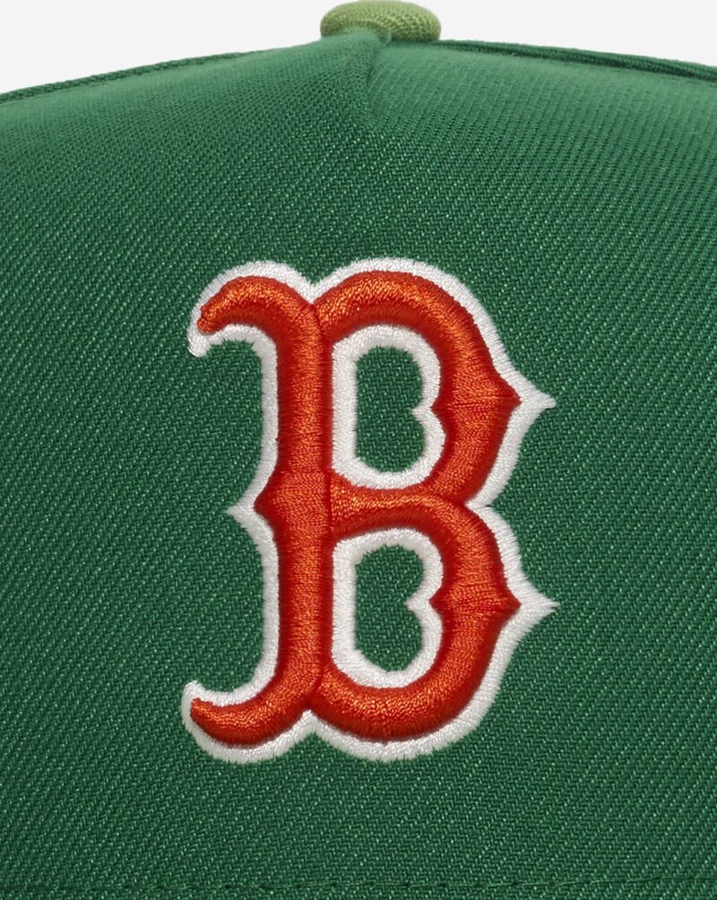New Era 9Fifty Boston Red Sox A-Frame Snapback Hat 70990735 Green 2