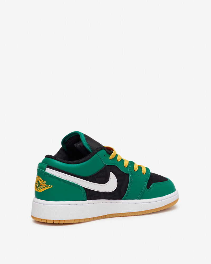 Jordan Grade School Air Jordan 1 Low SE DQ8421-300 Green 3