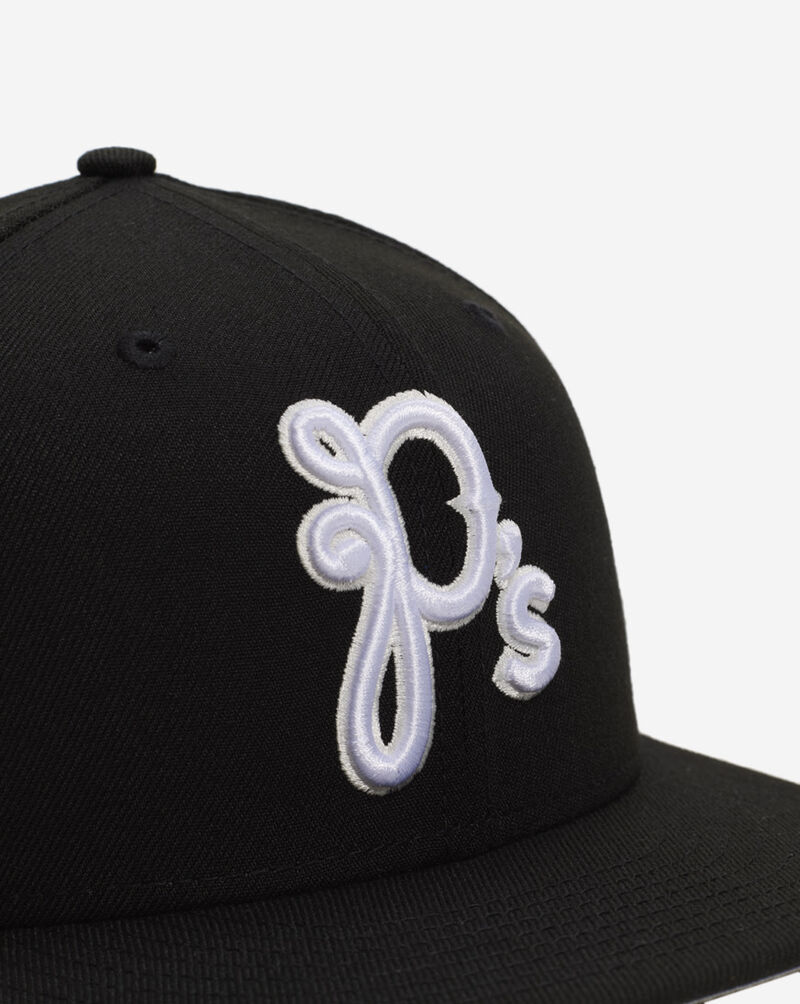 Paper Planes 9Fifty Logo P's Snapback Hat 101330 Black 2