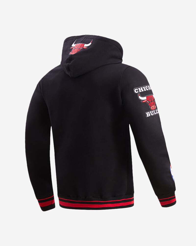 PRO STANDARD Chicago Bulls Retro Classic Fleece Pull Over Hoodie BCB556008-BRK Black 3