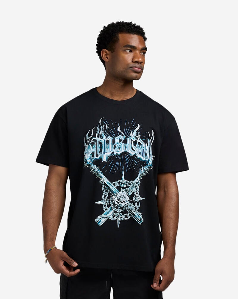 Upscale Chrome Morning Star Tee MTUS403-00007 Black 1