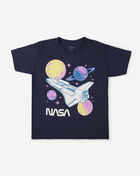 Graphic Tees NASA Tee NASA537 Blue 1