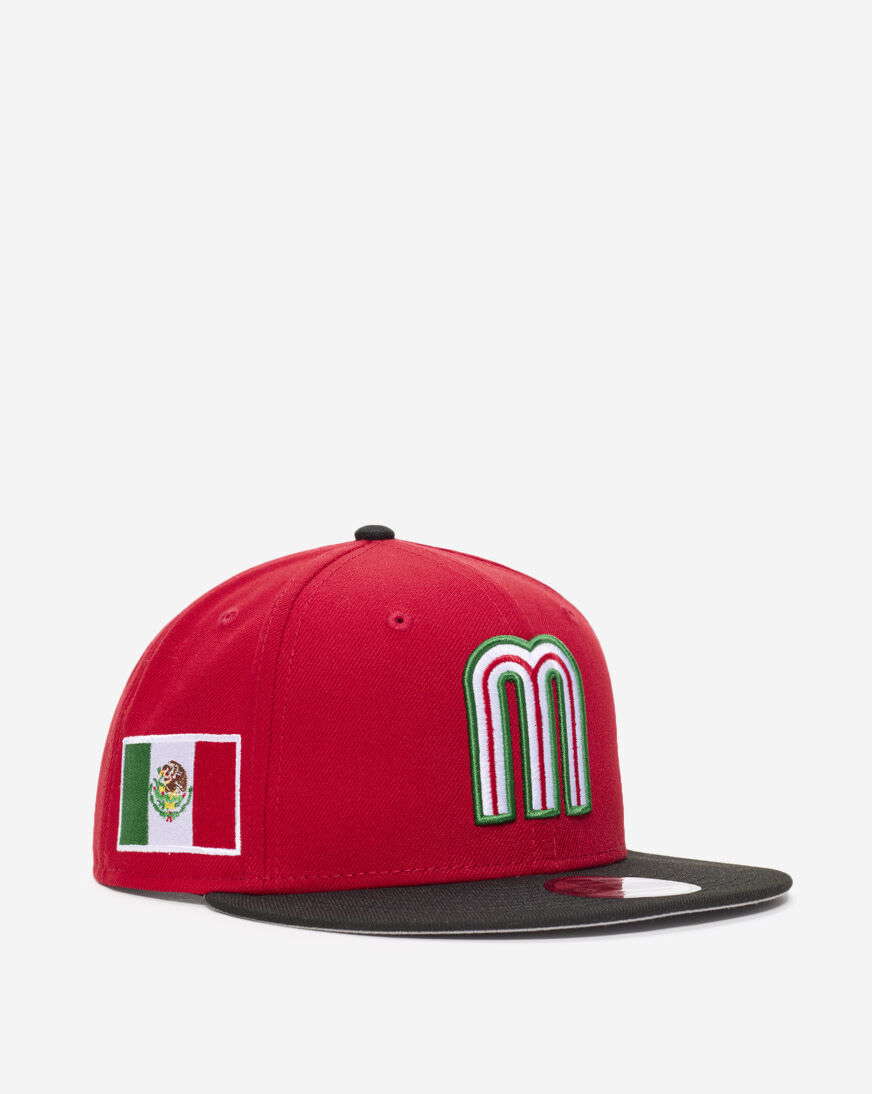 Shop New Era 9Fifty Mexico Snapback Hat 70858698 red
