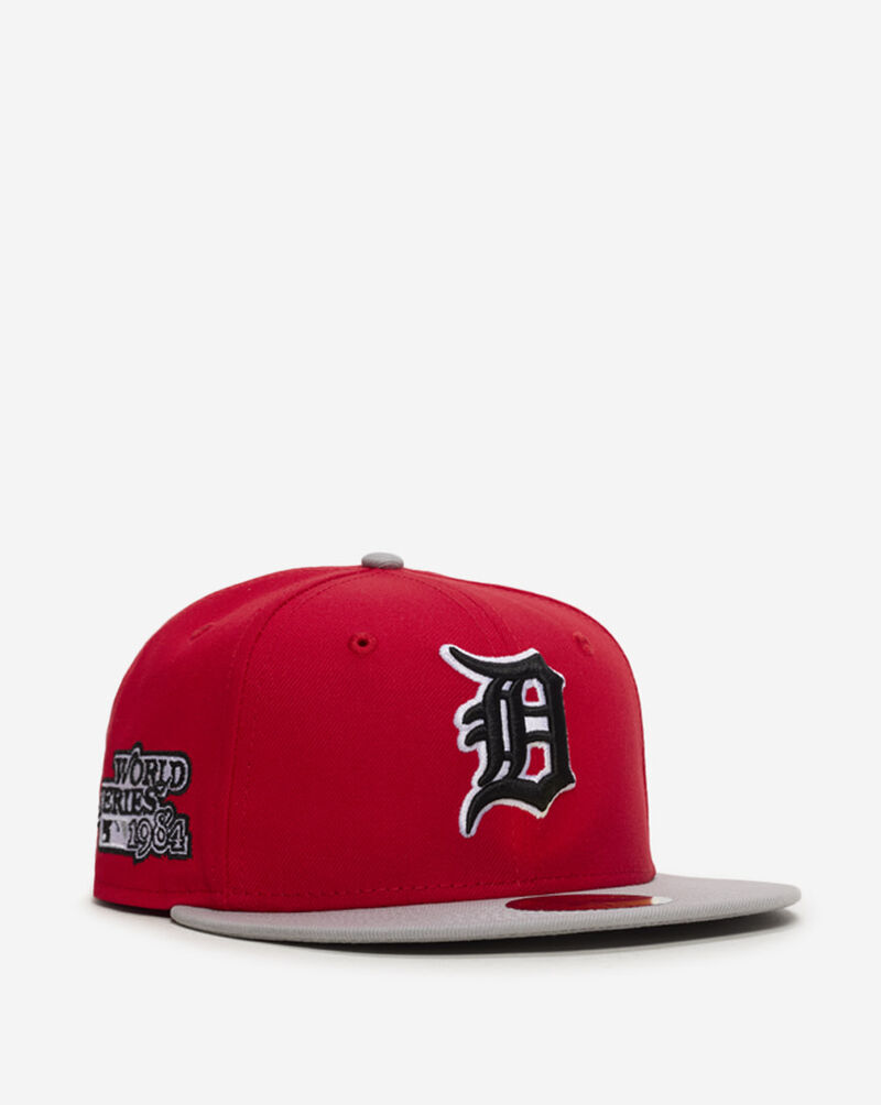 New Era 59Fifty Detroit Tigers Fitted Hat 71043106 Red 1
