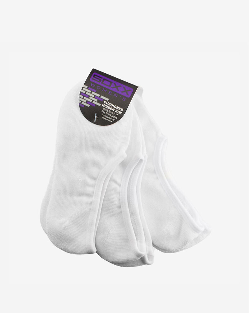 Soxx Women's No Show Hidden Socks PL-6024-009-100 White 1