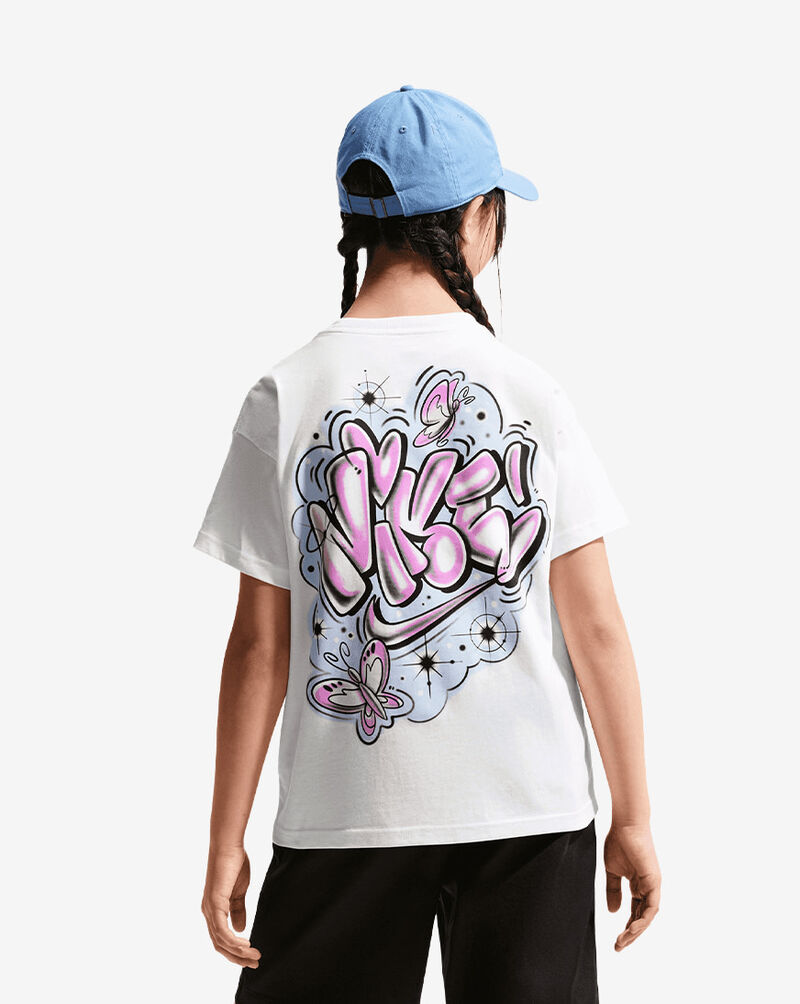 Nike Big Kids' NSW T-Shirt IR5190-100 White 2